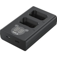 Caisi NP-FZ100 Piller Için Dual Çifli Şarj Cihazı