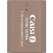 Caisi NP-FZ100 Ultra 2600MAH Fotoğraf Makinesi Pili