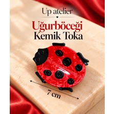 Up Atelier Uğurböceği Kemik Toka 7cm