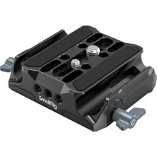 Smallrig 3357 Çift 15MM Çubuk Kelepçeli Evrensel Taban Plakası Baseplate