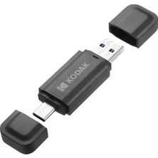 Kodak 128GB 3.2 Gen1 Type-C Otg USB Bellek (K143D)