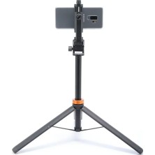 Kingjoy M080 Telefon Tutacakli Uzaktan Kumandali Selfie Tripod