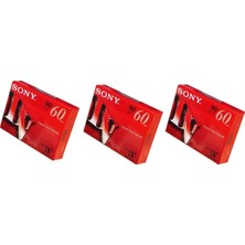 OEM Sony Mini Dv Kamera Kaseti (3 Adet)