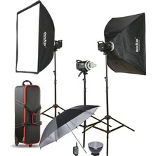 Godox MS300-D 300W 3'lü Paraflaş Kiti