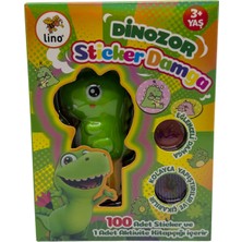 Elit Dinozor Sticker Damga Seti