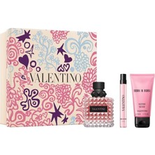Str Store Born In Roma Donna Edp 100 ml ve Body Lotion 50 ml ve Edp 10 ml