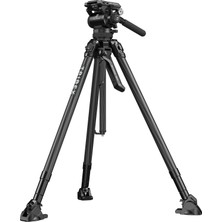 Smallrig 4259  x Potato Jet Trıbex Hidrolik Karbon Fiber Tripod Seti