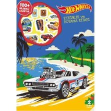 Doğan Çocuk Hot Wheels Çok Çıkartmalı Boyama Kitabı