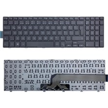 Str Store Notebook Klavye - Siyah-Işıksız - Inspiron CN-08XN93-72438, MP-13N7 MP-13N73US-442-15 5758, 5759, 7557, 7559 P63F001, P63F002, P63F003, P63F004, P79G001 P79G002 Muadili ile Uyumlu DE-019