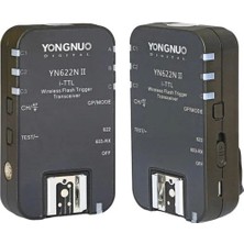 Yongnuo YN622N I-Tll Tetikleyici Nikon Uyumlu (Çifli)