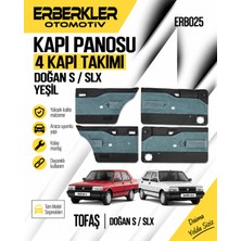 ERBERKLER Doğan S / Slx Kapı Panosu Yeşil 4 Kapı