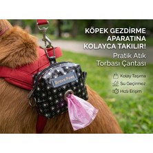 Sevimli Petstore Sp Brave Paws Parlak Siyah Kalpli Tasmaya Uyumlu Köpek Poşet Taşıma Çantası