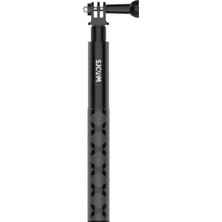 OEM Sjcam Katlanabilir Aluminyum Selfie Çubuk. 360 Kameralara Uyumlu 120CM