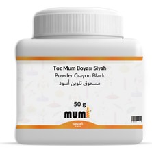 Mas Mutfak Toz Mum Boyası Siyah 50 G