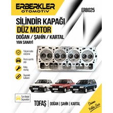 ERBERKLER Doğan, Şahin, Kartal Düz Motor Silindir Kapağı | Yan Sanayi