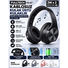 Azurtech Fulltech Fh-07 Kablosuz Bluetooth Kulaklık – Şık Tasarım, Güçlü Ses!