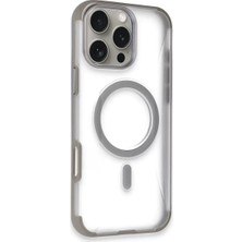 Joko Apple iPhone 16 Pro Max Uyumlu Hilton Magsafe Kapak - Titan Gri