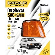 ERBERKLER Fiat Uno Ön Sinyal Sarı Sağ.89-95 7626742 De-Ga Marka Ürün Kodu FIA10UN006