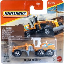 Matchbox Ground Grinder Turuncu 1/64 Diecast Model Araba