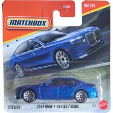 Matchbox 2024 Bmw 7-Series Metalik Mavi 1/64 Diecast Model Araba