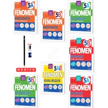 Fenomen Yayıncılık 2027 5.sınıf  Matematik  Fen Bilimleri  Sosyal Bilgiler Paragraf A-B Soru Bankası 7 Kitap Set Bağlam Temelli Sorular Türkiye Yüzyılı Maarif Modeline Uygundur Kalem Seti Hediyeli
