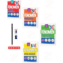Fenomen Yayıncılık 2027 5.sınıf Türkçe Matematik Fen Bilimleri Sosyal Bilgiler B Soru Bankası 4 Kitap Set Bağlam Temelli Sorular Türkiye Yüzyılı Maarif Modeline Uygundur Kalem Seti Hediyeli