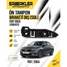 ERBERKLER Fiat Egea Sol Ön Tampon Braketi Dış (51984513)