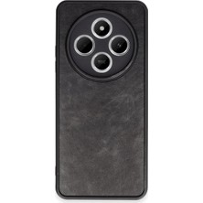 Xiaomi Redmi 14C Kılıf Aras Deri Kapak - Siyah