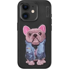 Venco Apple iPhone 11 Cute Desenli Kapak - Siyah