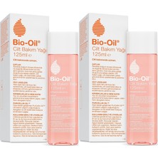 Bio-Oil Çatlak Oluşumunu Önleyici Cilt Bakım Yağı 125ML (Yeni Formül) (2 Li Set)