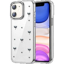 Apple iPhone 11 Fiyonk Desenli Kapak - Desen 1