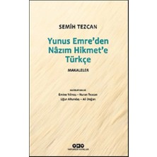 Yapı Kredi Yayınları Yunus Emre’den Nazım Hikmet’e Türkçe Makaleler