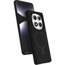 Xiaomi Redmi Note 14 Pro 5g Regal Magsafe Standlı Kapak - Siyah