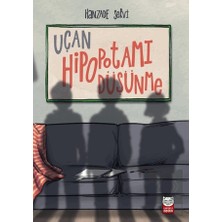Kırmızı Kedi Çocuk Uçan Hipopotamı Düşünme