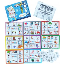 Bingo -Ingilizce Tombala Oyunu -Present Continuous Tense -Şimdiki Zaman