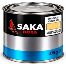 Saka Boya Lüks Parlak Sentetik Boya Vanilya Çiçeği 375 gr