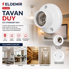 40 Adet E27 Kolay Montaj Tavan Duy (5580)