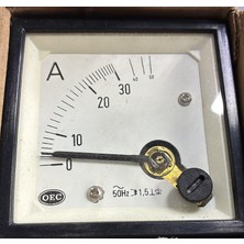 Oec 30/60A Analog Ampermetre 72X72