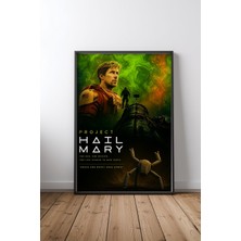 Project Hail Mary Film Posteri Tasarım 28 Çerçeveli Tablo Poster Film Odası Duvar Dekoru