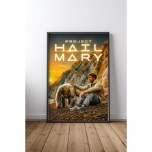 Project Hail Mary Poster Tasarım 16 Çerçeveli Tablo Poster Film Odası Duvar Dekoru