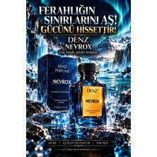 Denz Perfume Nevrox Afrodizyaklı Erkek Parfüm Ferah Fresh Odunsu Kalıcı Etkileyici Extrait De Parfüm