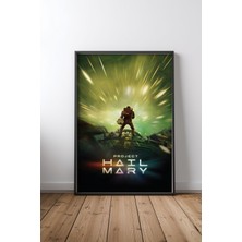 Project Hail Mary Poster Tasarım 8 Çerçeveli Tablo Poster Film Odası Duvar Dekoru