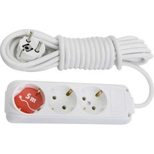 Almera 3lü 5mt Topraklı Topraklı Priz