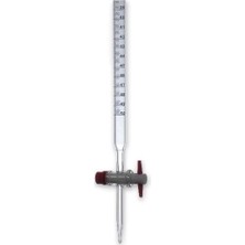Lab Büret Düz, Musluklu 50 ml