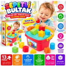 Sepetli Bul-Tak Kova 1 Adet Çocuk Oyuncağı