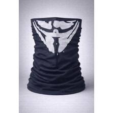 Çok Amaçlı Vendetta Maskesi Desenli Bandana 4 No