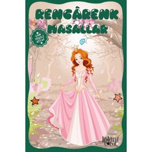 Baloncuk Kitap Çocuklar Için Hayal ve Odak Geliştirici Rengarenk Masallar Çam Yeşili Kitap