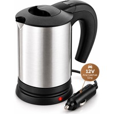 Pratik Seyahat Tipi Su Isıtıcı 12V Araç Çakmak Girişli