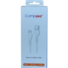 Compaxe Ctk-Bmu USB 3.0 1mt 3A Mikro Şarj  Kablosu