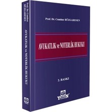 Yetkin Hukuk Yayınları Avukatlık ve Noterlik Hukuku